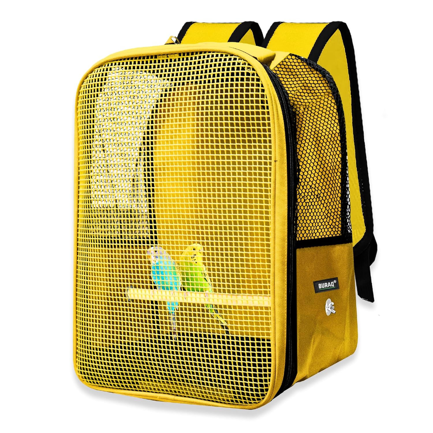 Portable Transparent Bird Backpack – Travel & Outdoor Carrier for Parrots, Lovebirds, Budgies - BURAQ PETS