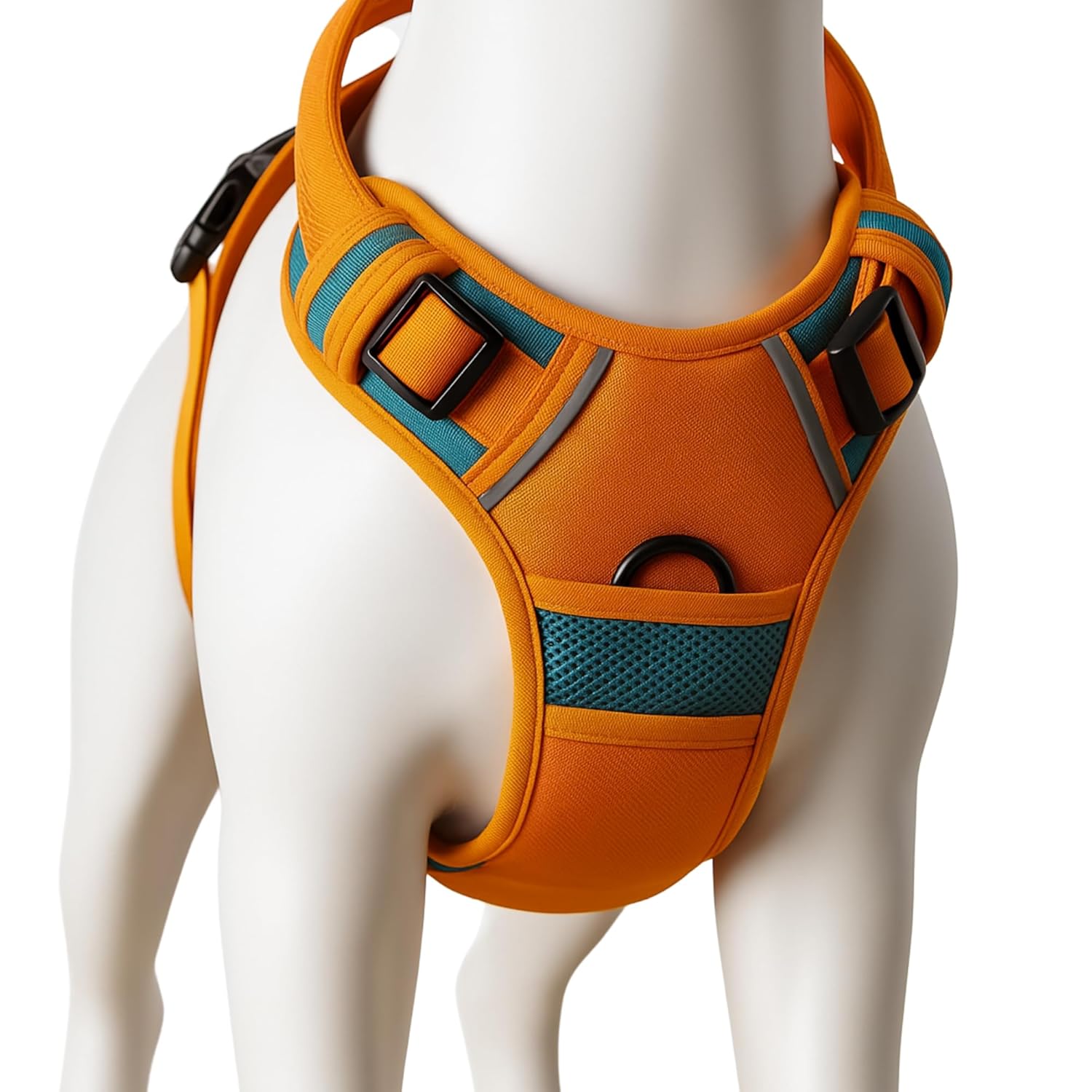 Premium Adjustable Dog Vest Harness - BURAQ PETS