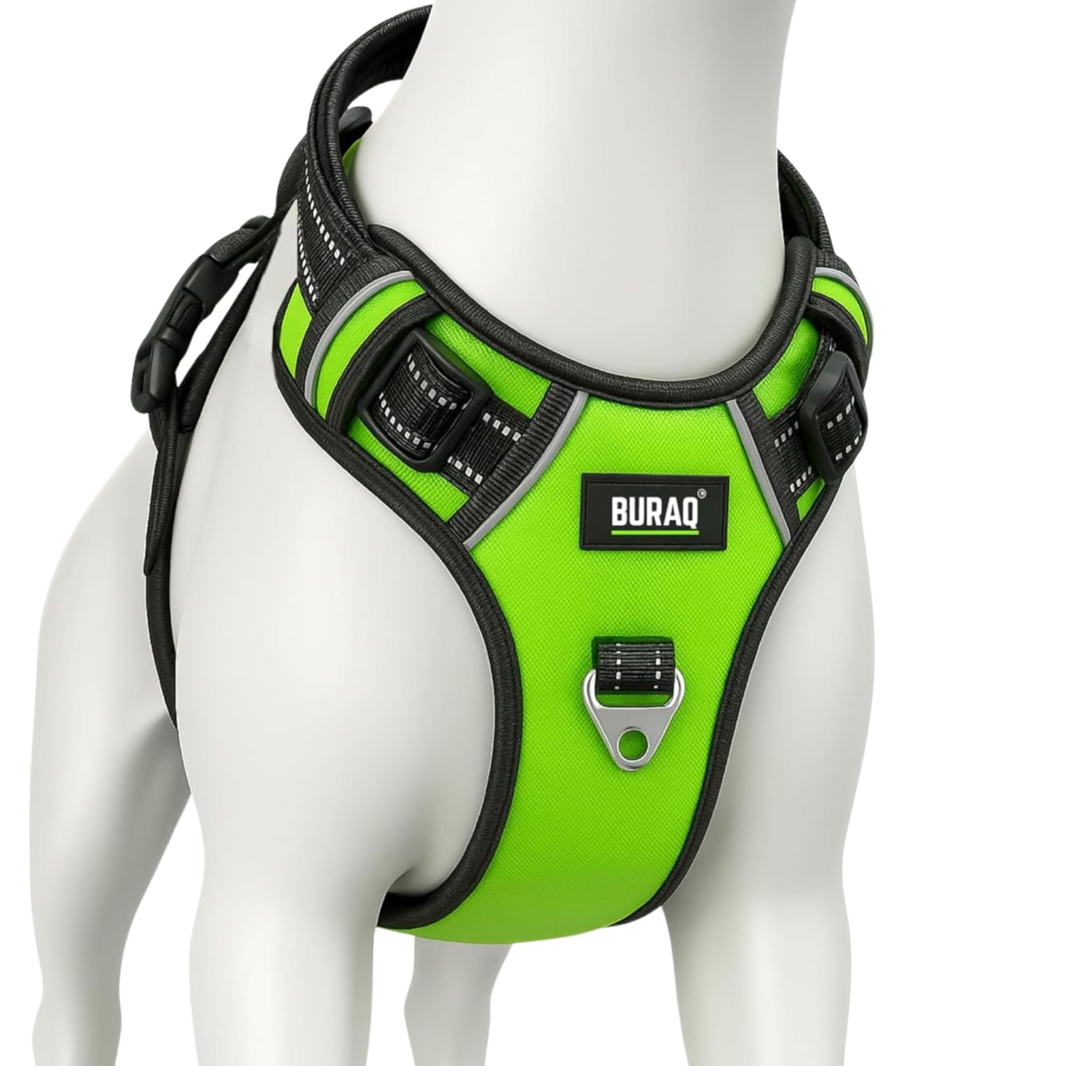 Premium No-Pull Dog Harness - Reflective & Soft-Padded Chest Belt - premium pet product by Buraq Pets