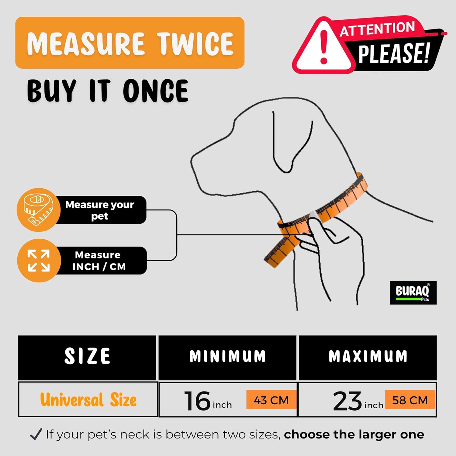 Premium Reflective Dog Collar Soft Padded, Nylon, Adjustable & Comfortable - BURAQ PETS