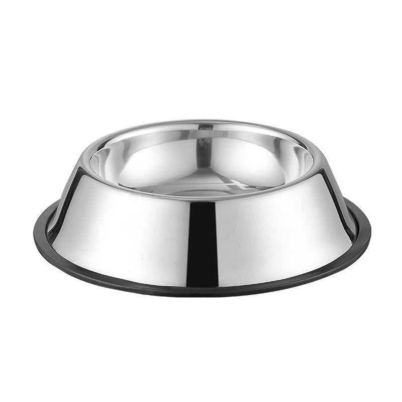 Premium Stainless Steel Anti - Skid Pet Bowl – Durable & Easy to Clean - BURAQ PETS