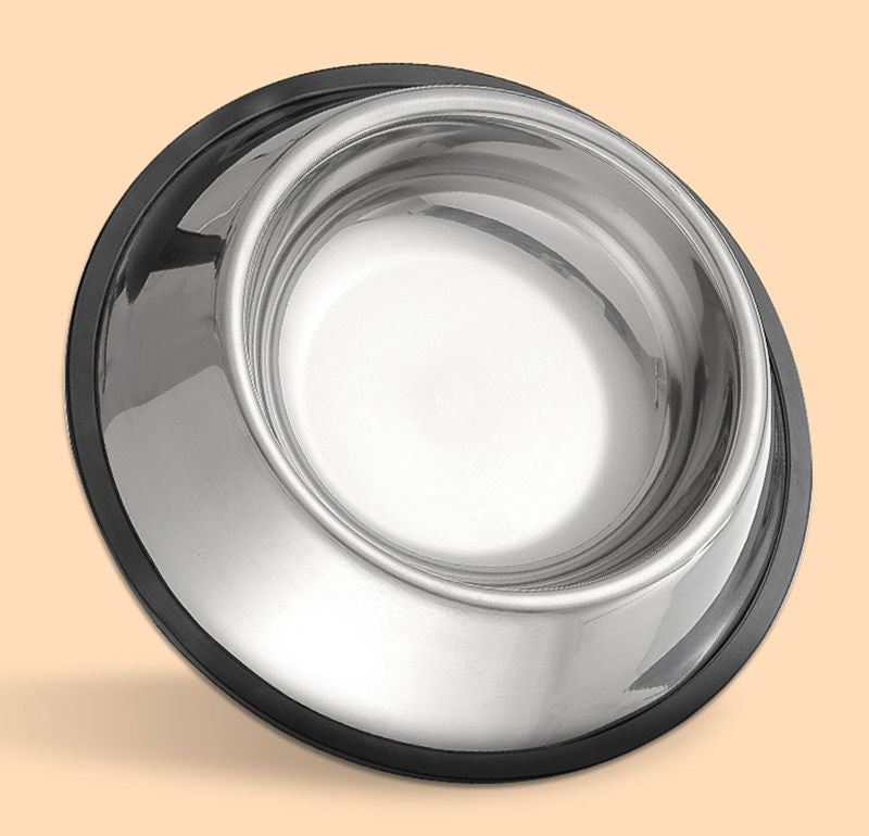 Premium Stainless Steel Anti - Skid Pet Bowl – Durable & Easy to Clean - BURAQ PETS