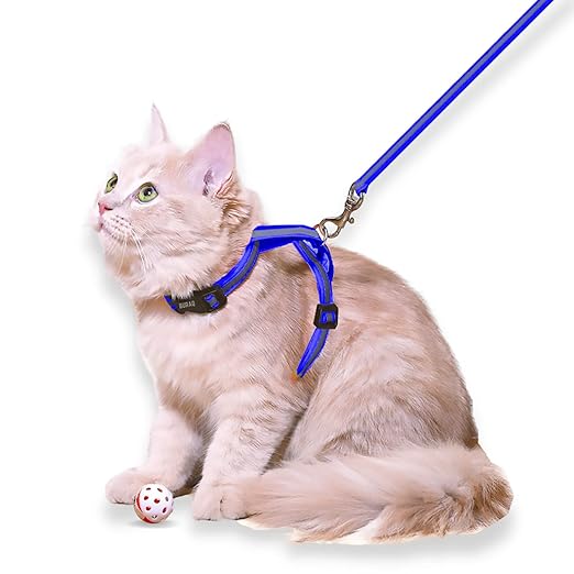 Reflective Cat Harness with Leash – Escape - Proof, Adjustable & Durable Walking - BURAQ PETS