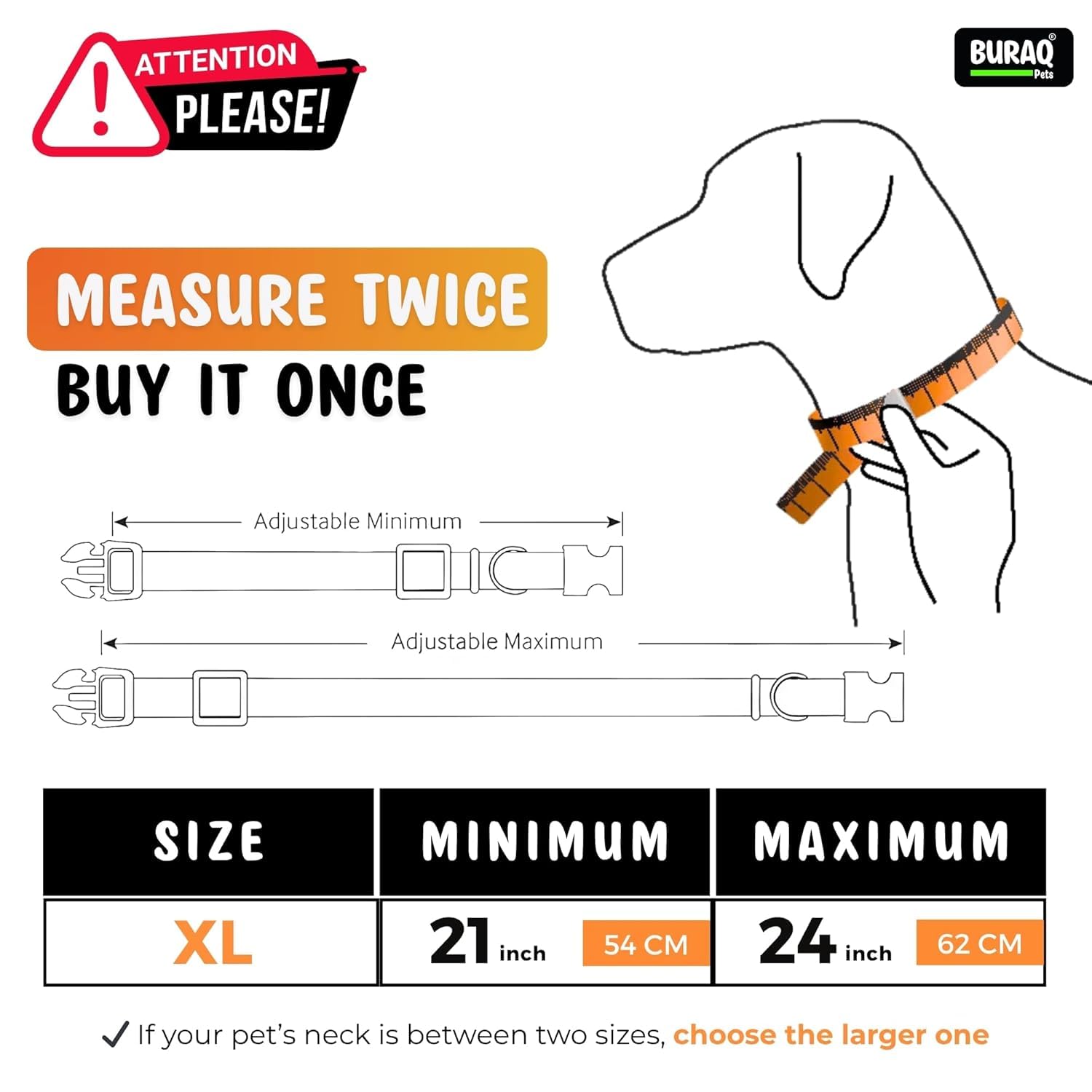 Tactical Dog Collar – Adjustable Nylon with Control Handle - BURAQ PETS