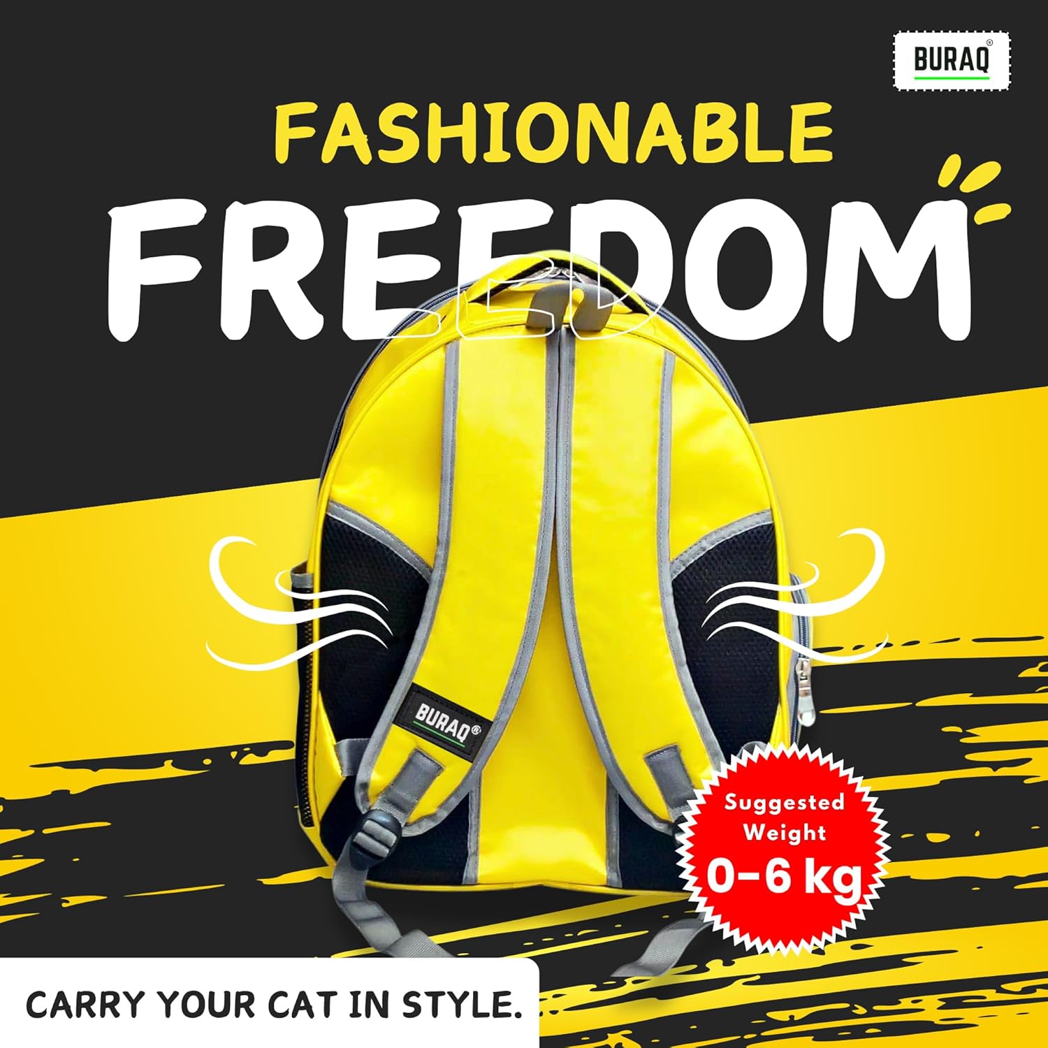 Transparent Pet Bag for  Cat & Small Dog Puppy Kitty Shihtzu - premium pet product by Buraq Pets