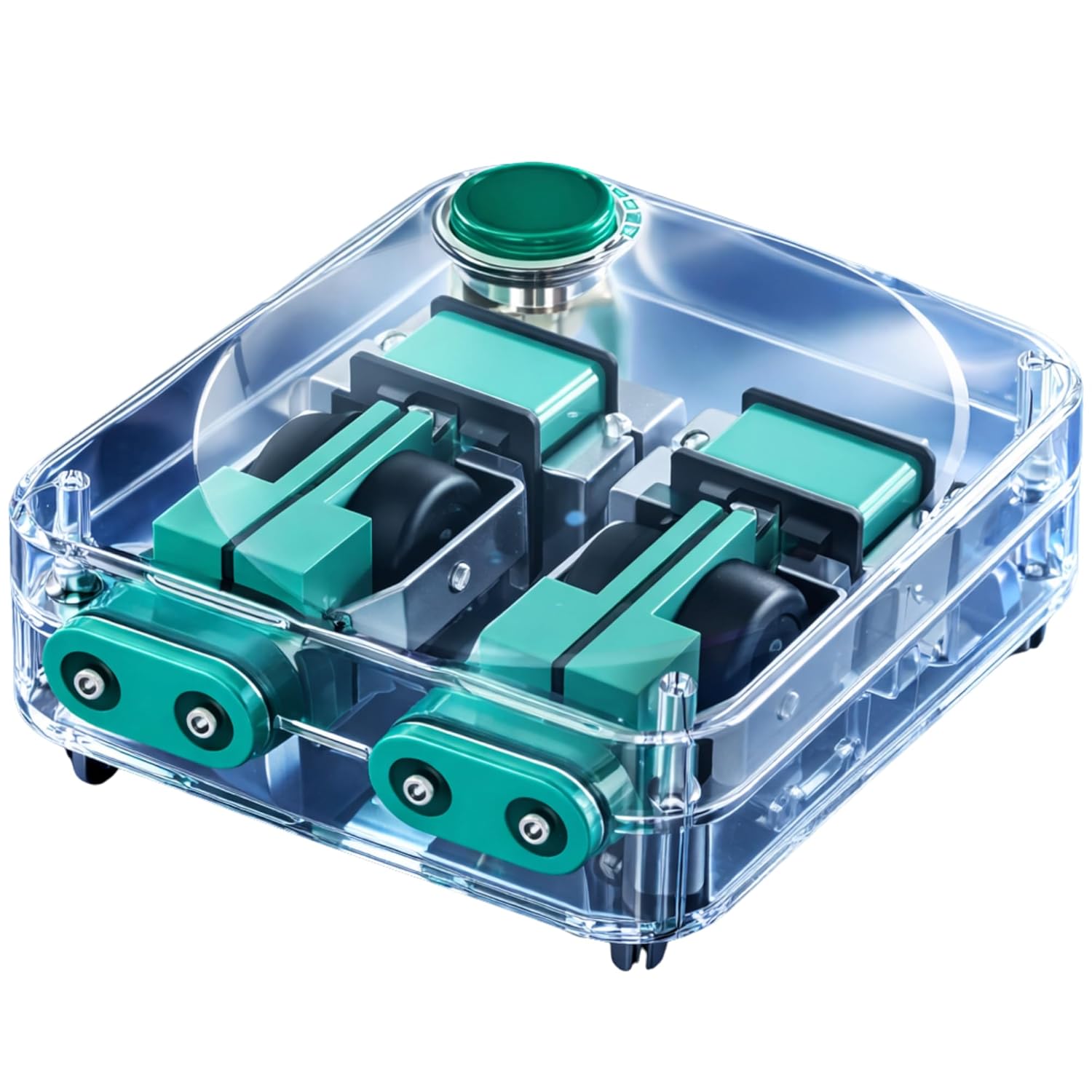 Ultra Silent Aquarium Air Pump 4 Way Multi Outlet with Adjustable Airflow for Fish Tanks - BURAQ PETS