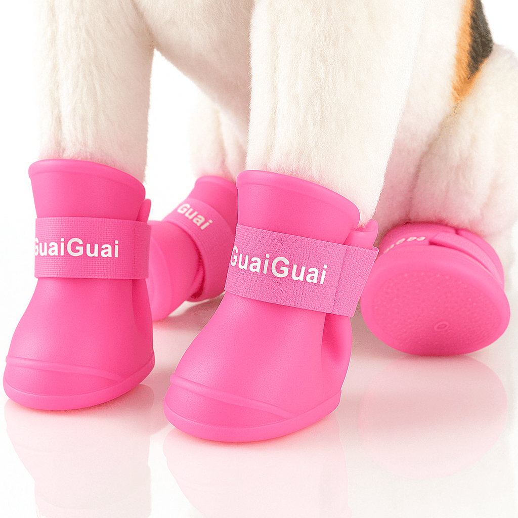 Waterproof Dog Shoes – Anti - Slip Rubber Boots for Dogs - BURAQ PETS