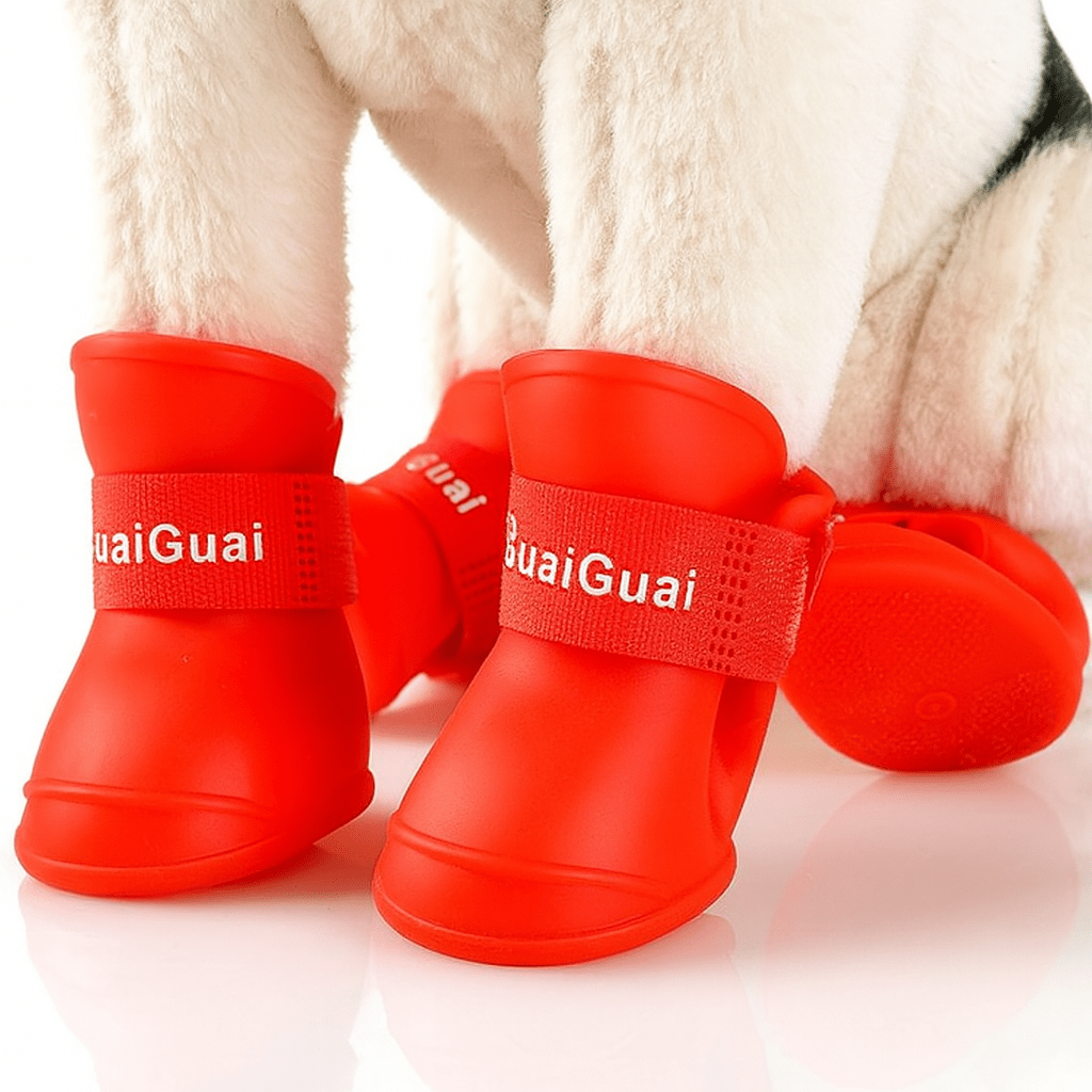 Waterproof Dog Shoes – Anti - Slip Rubber Boots for Dogs - BURAQ PETS