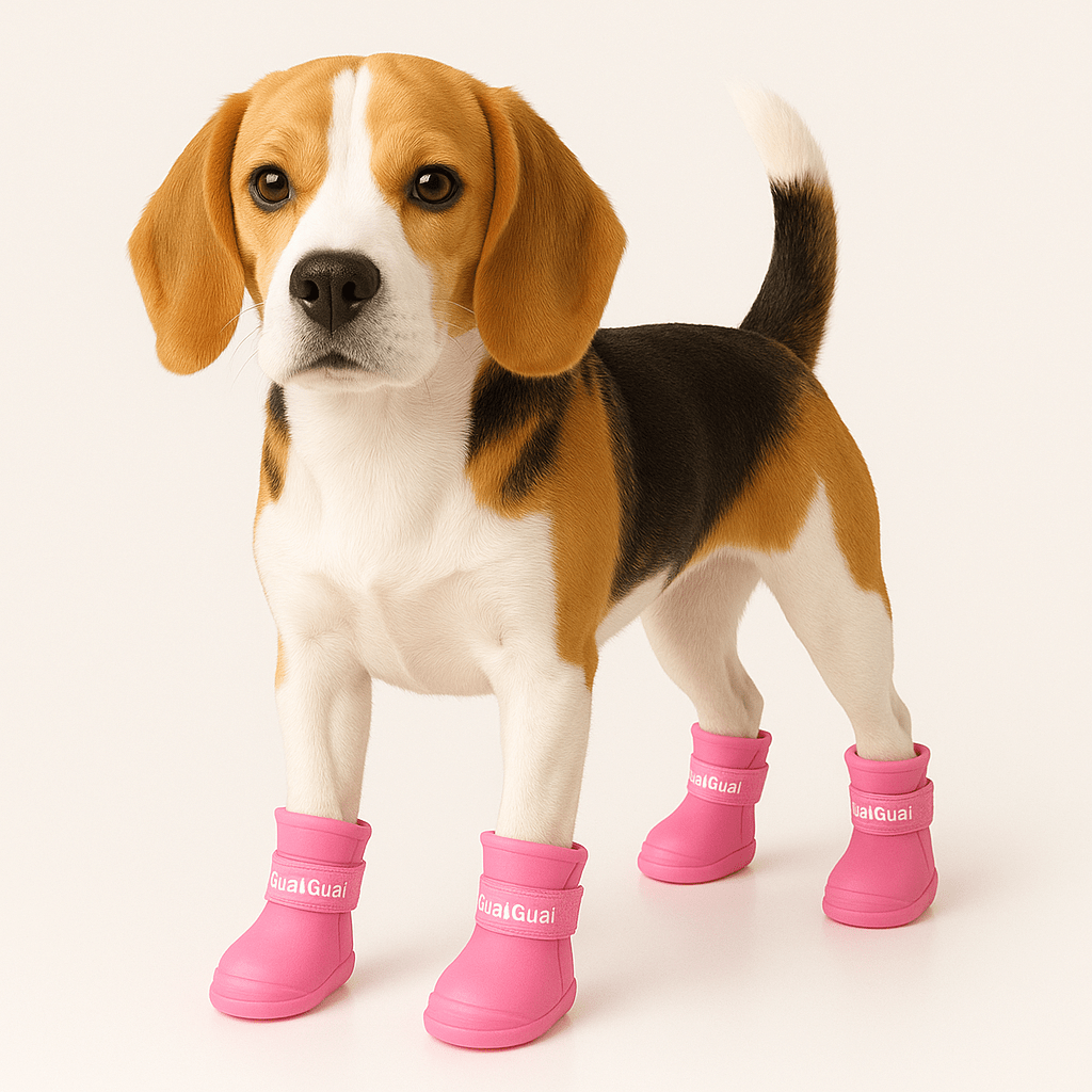 Waterproof Dog Shoes – Anti - Slip Rubber Boots for Dogs - BURAQ PETS