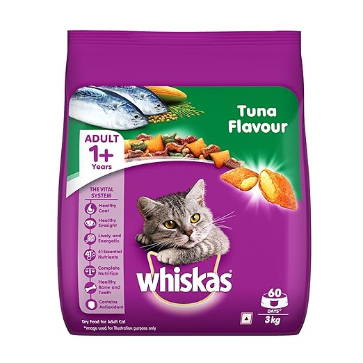 Whiskas Adult Dry Cat Food (Flavor - Tuna) - BURAQ PETS