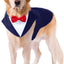 Dog Tuxedo Dress Suit Bandana Set