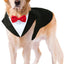 Dog Tuxedo Dress Suit Bandana Set