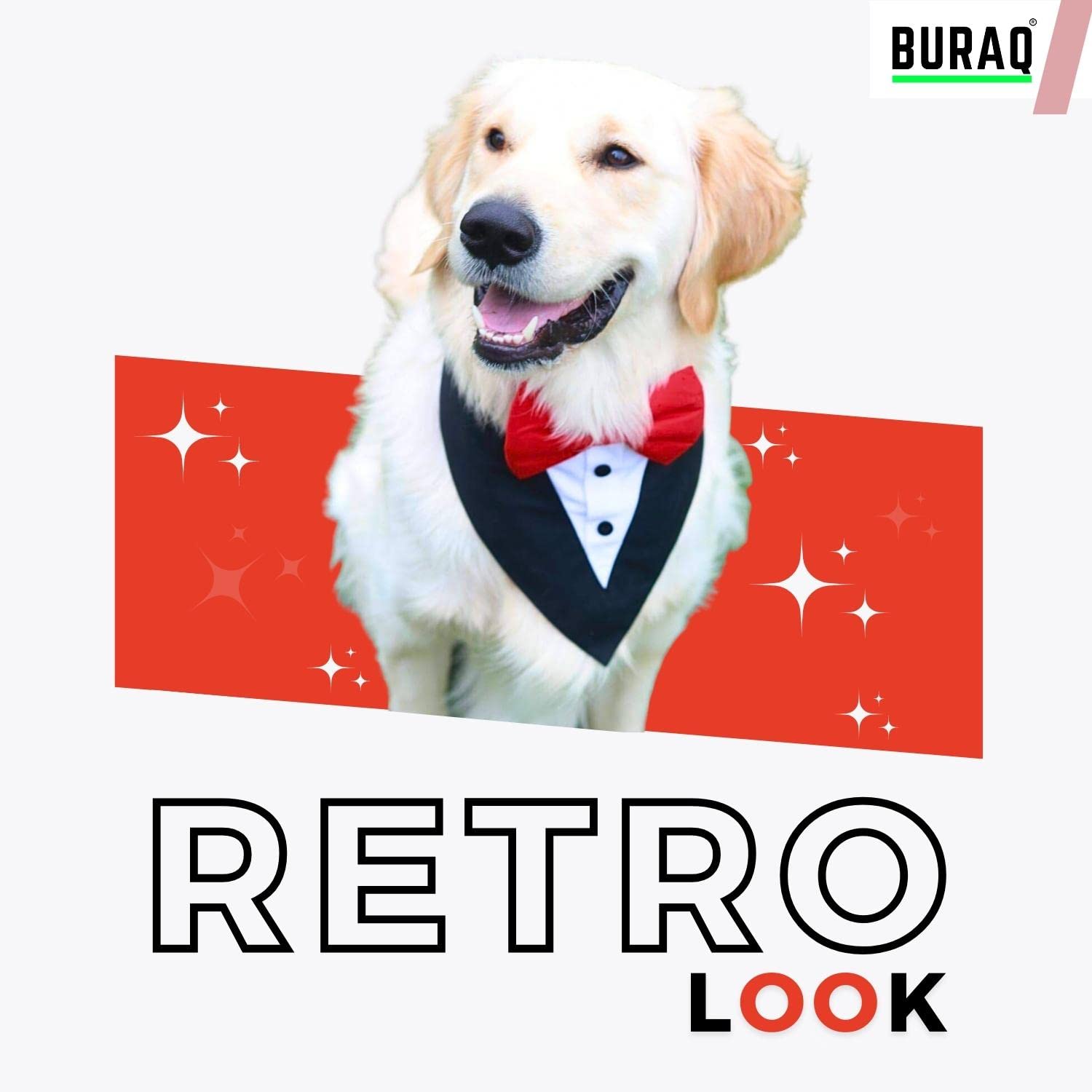 Dog bandana | Tie | bow - BURAQ PETS