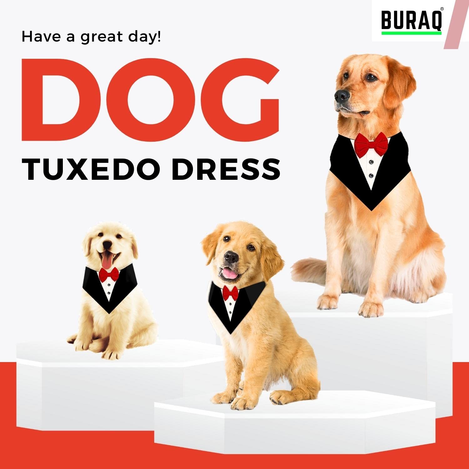 Dog bandana | Tie | bow - BURAQ PETS