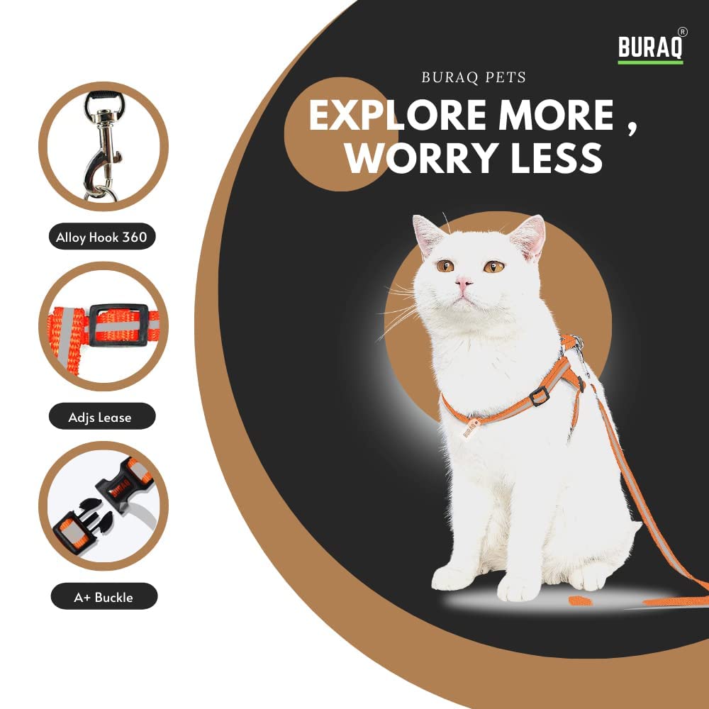 Reflective Cat Harness - BURAQ PETS