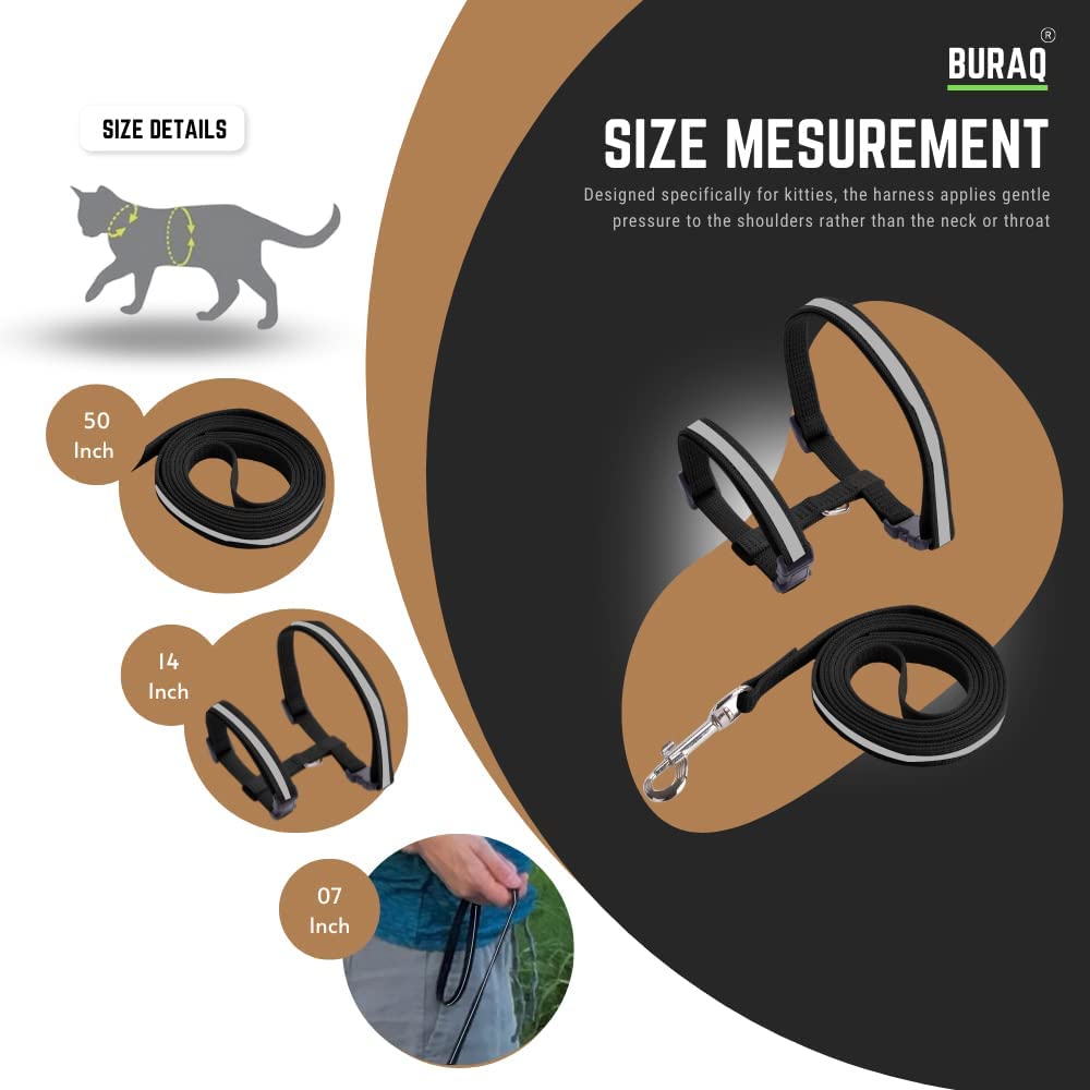 Reflective Cat Harness - BURAQ PETS