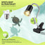 Turtle UVB UVA light - BURAQ PETS